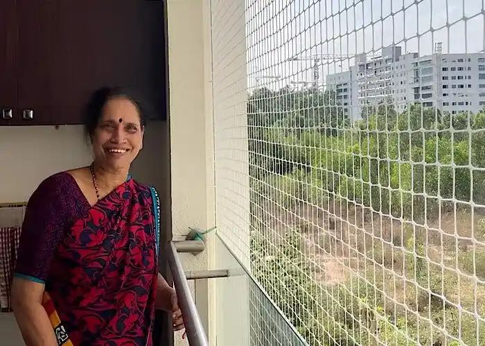 Netting Crafters Balcony Netting for Birds in Chennai and its various locations, including Anna Nagar, Adyar, Besant Nagar, T. Nagar, Velachery, Nungambakkam, Thiruvanmiyur and Tamil Nadu